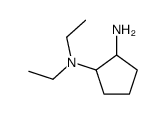 N1,n1-二乙基环戊烷-1,2-二胺结构式