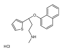 (R)-Duloxetine Hydrochloride Structure