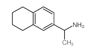 1-(5,6,7,8-四氢-2-萘基)乙胺结构式
