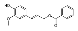 benzoate of trans-coniferyl alcohol结构式