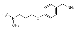 4-[3-(二甲基氨基)丙氧基]苄胺结构式
