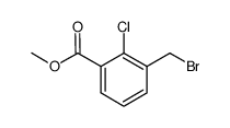 methyl 3-(bromomethyl)-2-chlorobenzoate Structure