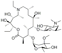 阿奇霉素N-乙基结构式