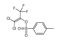 (1,1-dichloro-3,3,3-trifluoroprop-1-en-2-yl) 4-methylbenzenesulfonate Structure