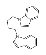 1-(4-indol-1-ylbutyl)indole Structure
