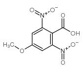 4-甲氧基-2,6-二硝基苯甲酸结构式