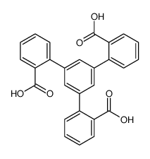 2-[3,5-bis(2-carboxyphenyl)phenyl]benzoic acid Structure