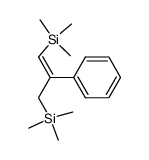 (E)-2-Phenyl-1,3-bis(trimethylsilyl)-2-phenylprop-1-ene结构式