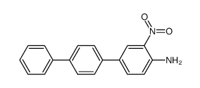3-nitro-p-terphenyl-4-ylamine结构式