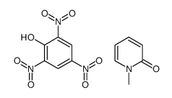 1-methylpyridin-2-one,2,4,6-trinitrophenol Structure