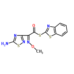S-2-BENZOTHIAZOLYL (Z)-2-(5-AMINO-1,2,4-THIADIAZOL-3-YL)-2-METHOXYIMINO THIOACETATE picture
