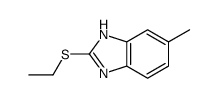 1H-Benzimidazole,2-(ethylthio)-5-methyl-(9CI) Structure