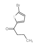 1-(5-溴-2-噻吩)-1-丁酮结构式