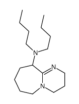 6-(二丁基氨基)-1,8-二氮杂双环[5.4.0]-7-十一烯结构式