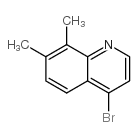 4-溴-7,8-二甲基喹啉结构式