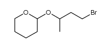 3-tetrahydropyranyloxy-1-bromobutane结构式