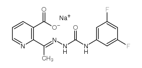 氟吡草腙钠盐结构式