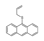 9-prop-2-enylsulfanylanthracene Structure