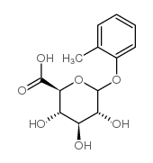 邻甲酚β-D-葡糖醛酸结构式