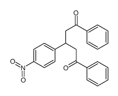 3-(4-nitrophenyl)-1,5-diphenylpentane-1,5-dione结构式