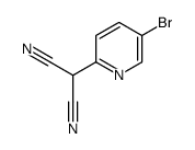 2-(5-bromopyridin-2-yl)propanedinitrile Structure