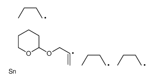 tributyl-[3-(oxan-2-yloxy)prop-1-en-2-yl]stannane结构式