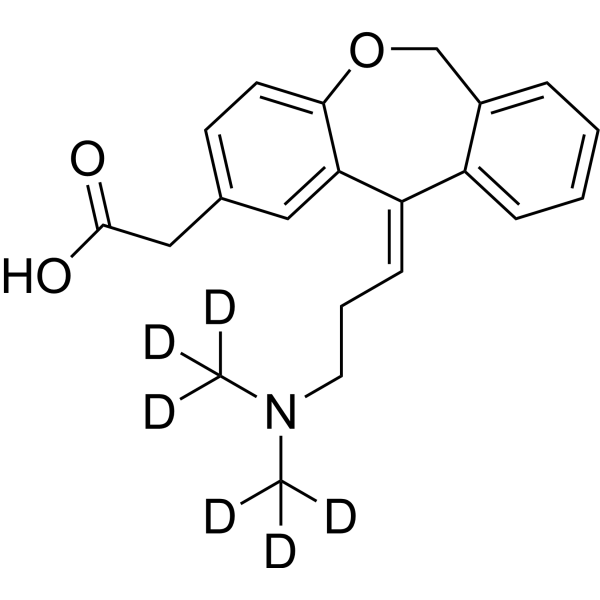 Olopatadine-d6 Structure