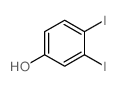 3,4-Diiodophenol Structure