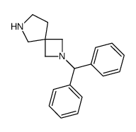 2-(二苯甲基)-2,6-二氮杂螺[3.4]辛烷结构式