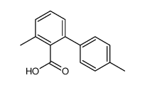2-methyl-6-(4-methylphenyl)benzoic acid Structure