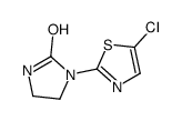 1-(5-chloro-1,3-thiazol-2-yl)imidazolidin-2-one Structure