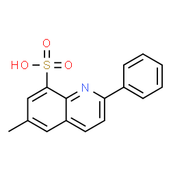 8-Quinolinesulfonic acid,6-methyl-2-phenyl- structure