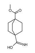 METHYL 4-CARBAMOYLBICYCLO[2.2.2]OCTANE-1-CARBOXYLATE Structure