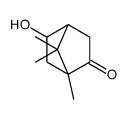 2-hydroxy-4,7,7-trimethylbicyclo[2.2.1]heptan-5-one Structure