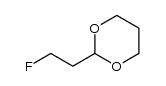 2-(2'-fluoroethyl)-1,3-dioxane Structure