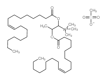 N-[1-(2,3-二油酰氧基)丙基]-N,N,N-三甲基铵甲基-硫酸盐结构式