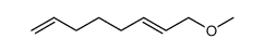 1-methoxy-2,7-octadiene Structure