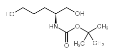 (S)-(-)-2-(Boc-氨基)-1,5-戊二醇结构式