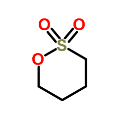 1,4-丁磺酸内酯结构式