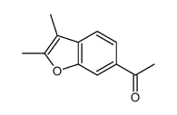 1-(2,3-dimethyl-1-benzofuran-6-yl)ethanone结构式