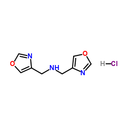 双(噁唑-4-基甲基)胺盐酸盐结构式