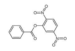 2,5-dinitrophenyl benzoate Structure