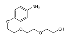 2-[2-[2-(4-aminophenoxy)ethoxy]ethoxy]ethanol结构式