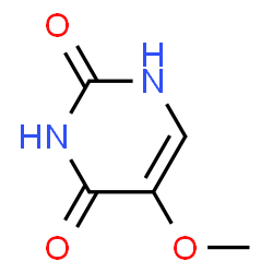 2,4-二羟基-5-甲氧基嘧啶结构式