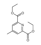 diethyl 4-methylpyridine-2,6-dicarboxylate Structure