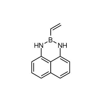 2-乙烯基-2,3-二氢1H-萘并[1,8-de]-1,3,2-二氮杂硼结构式