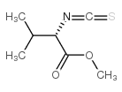 Methyl L-2-isothiocyanato-3-methylbutyrate structure