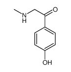 ETHANONE, 1-(4-HYDROXYPHENYL)-2-(METHYLAMINO)- Structure