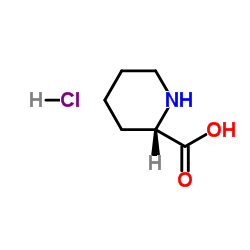 L-哌啶甲酸盐酸盐结构式