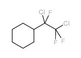 (1,2-Dichlorotrifluoroethyl)cyclohexane Structure